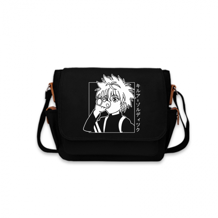 HunterXHunter Anime Peripheral Shoulder Bag Casual Satchel 33X13X26cm