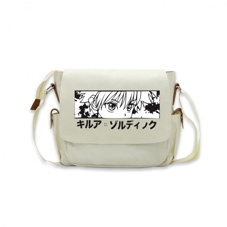 HunterXHunter Anime Peripheral Shoulder Bag Casual Satchel 33X13X26cm