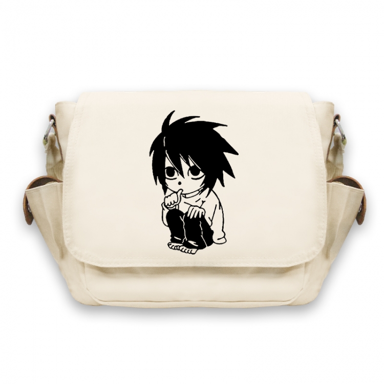 Death note Anime Peripheral Shoulder Bag Casual Satchel 33X13X26cm