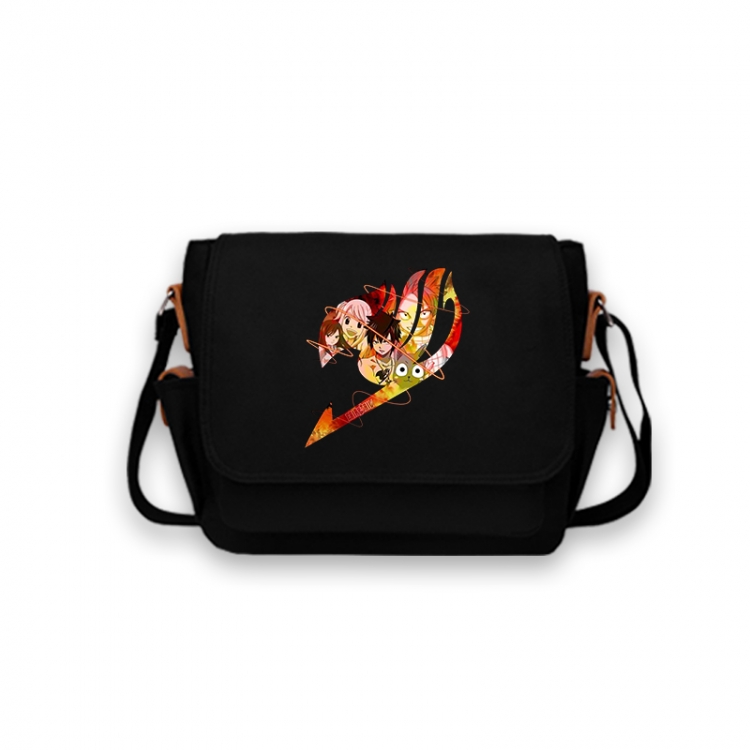 Fairy tail Anime Peripheral Shoulder Bag Casual Satchel 33X13X26cm