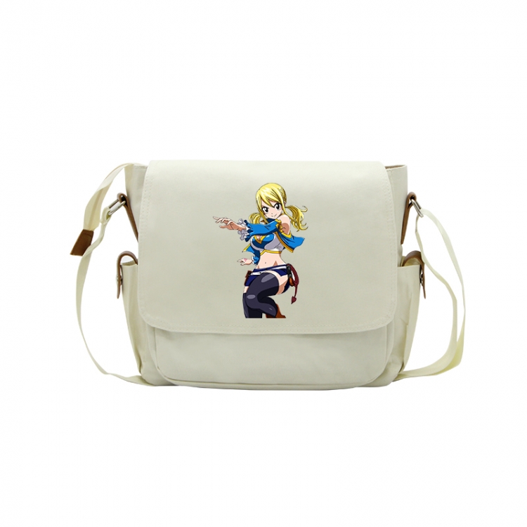 Fairy tail Anime Peripheral Shoulder Bag Casual Satchel 33X13X26cm