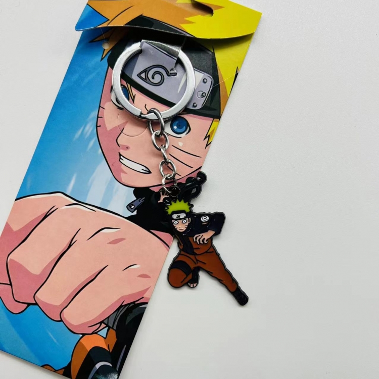 Naruto Anime Peripheral Color Character Keychain price for 5 pcs