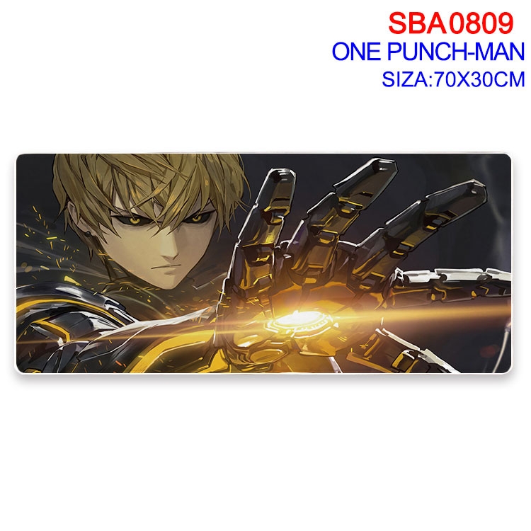 One Punch Man Anime peripheral edge lock mouse pad 70X30cm SBA-809