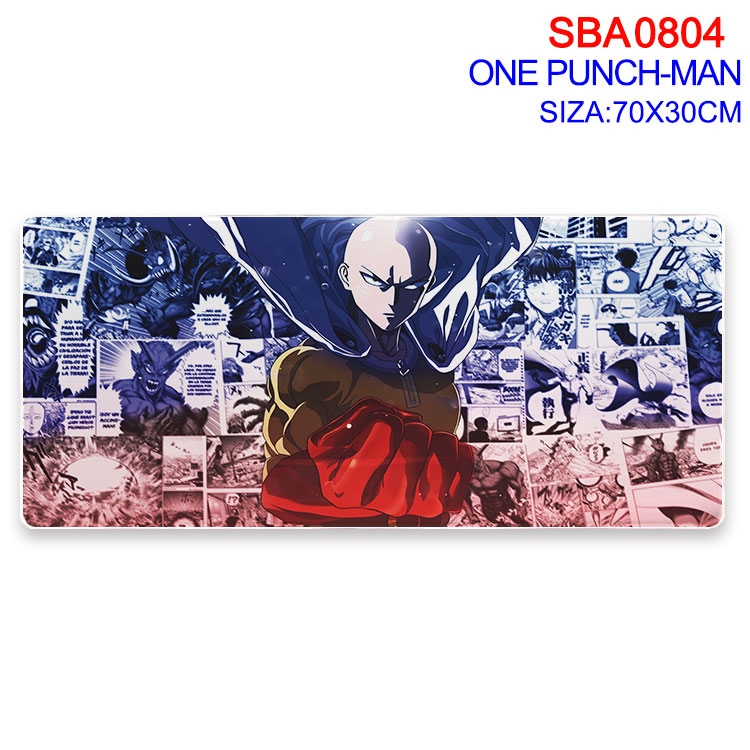 One Punch Man Anime peripheral edge lock mouse pad 70X30cm SBA-804