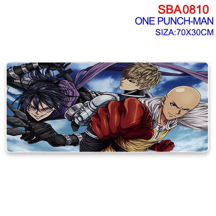 One Punch Man Anime peripheral edge lock mouse pad 70X30cm SBA-810