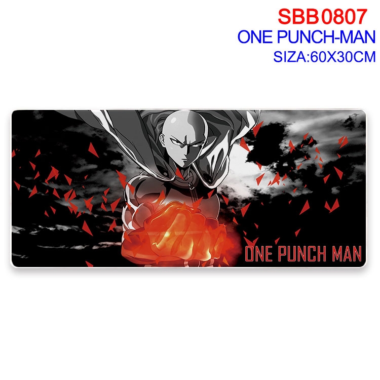 One Punch Man Anime peripheral edge lock mouse pad 60X30cm  SBB-807