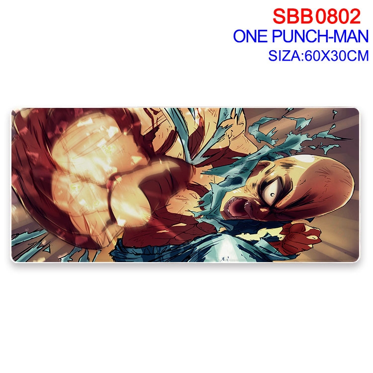 One Punch Man Anime peripheral edge lock mouse pad 60X30cm SBB-802