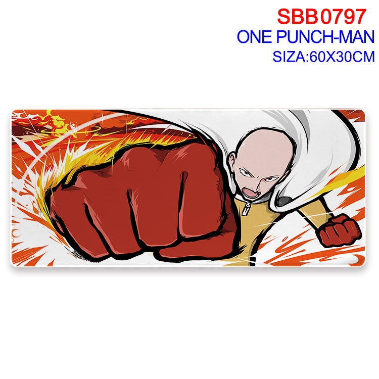 One Punch Man Anime peripheral edge lock mouse pad 60X30cm SBB-797