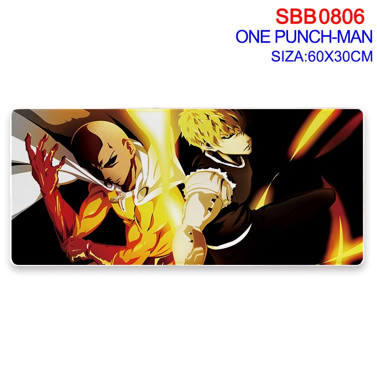 One Punch Man Anime peripheral edge lock mouse pad 60X30cm  SBB-806