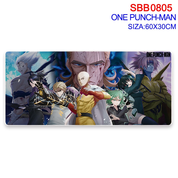 One Punch Man Anime peripheral edge lock mouse pad 60X30cm  SBB-805