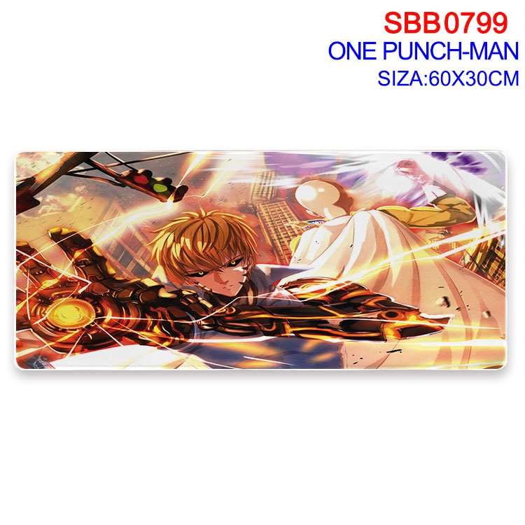 One Punch Man Anime peripheral edge lock mouse pad 60X30cm SBB-799