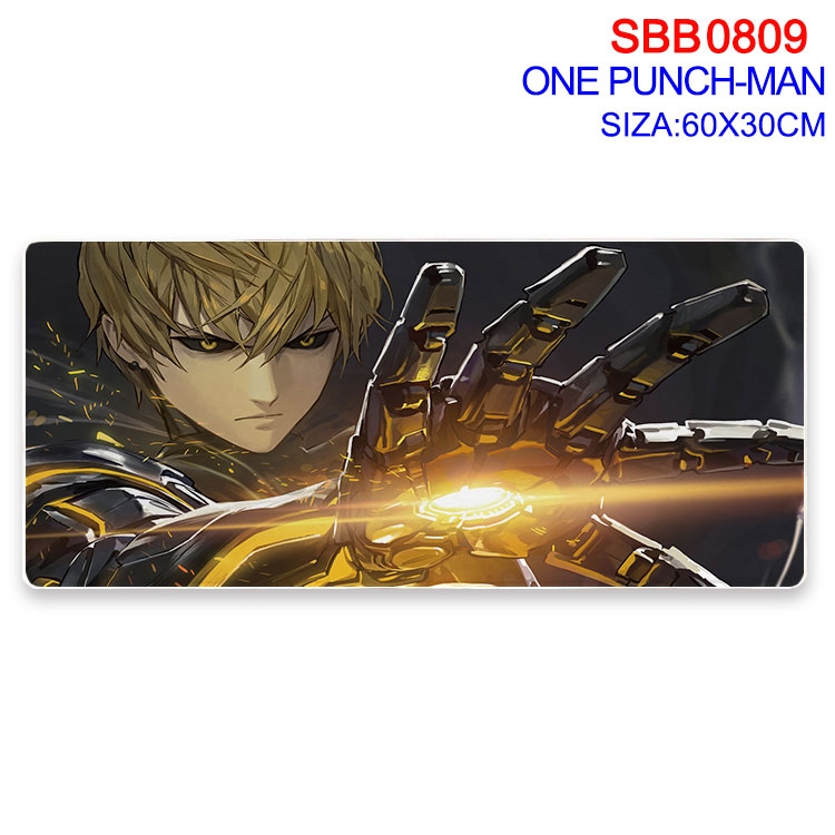 One Punch Man Anime peripheral edge lock mouse pad 60X30cm SBB-809