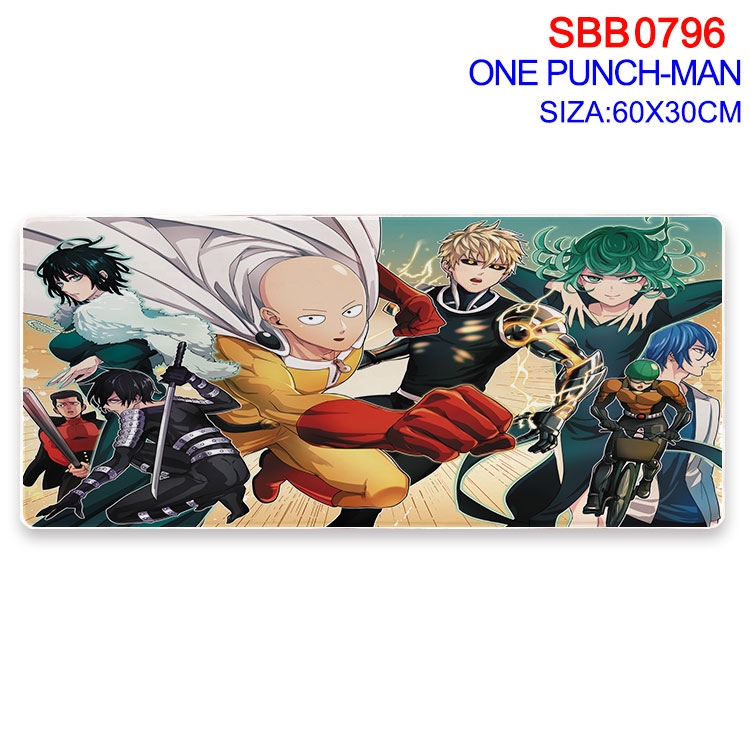 One Punch Man Anime peripheral edge lock mouse pad 60X30cm SBB-796