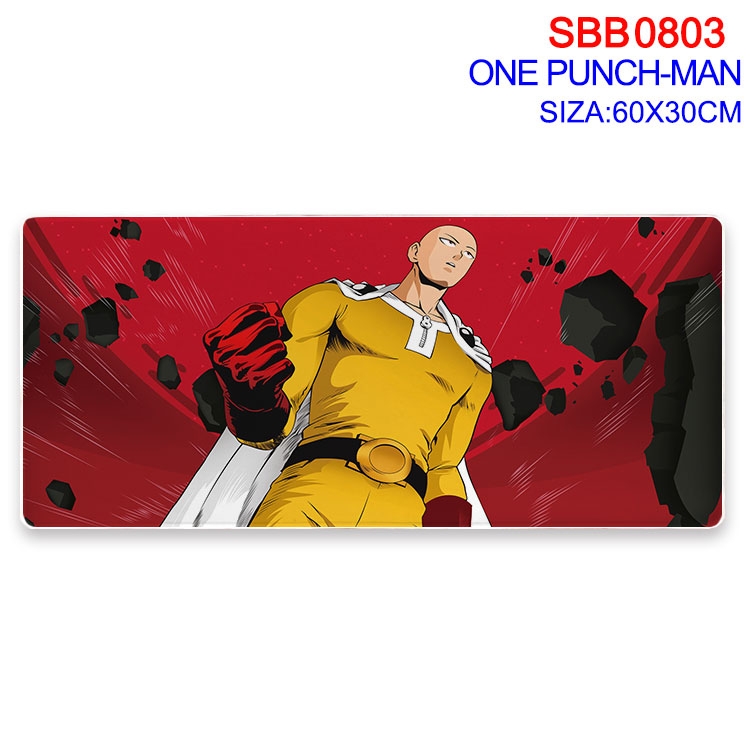 One Punch Man Anime peripheral edge lock mouse pad 60X30cm SBB-803
