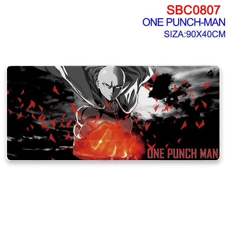 One Punch Man Anime peripheral edge lock mouse pad 90X40CM  SBC-807