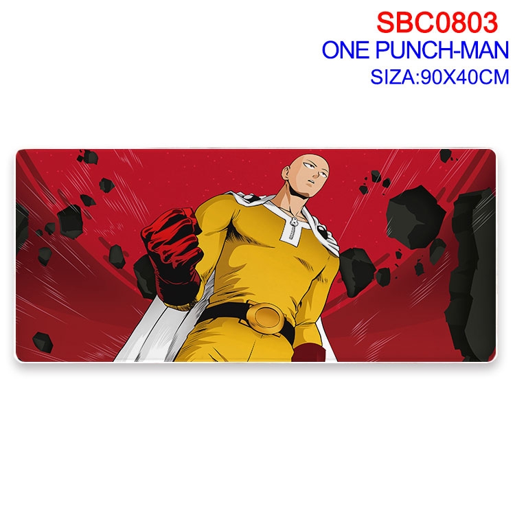 One Punch Man Anime peripheral edge lock mouse pad 90X40CM SBC-803