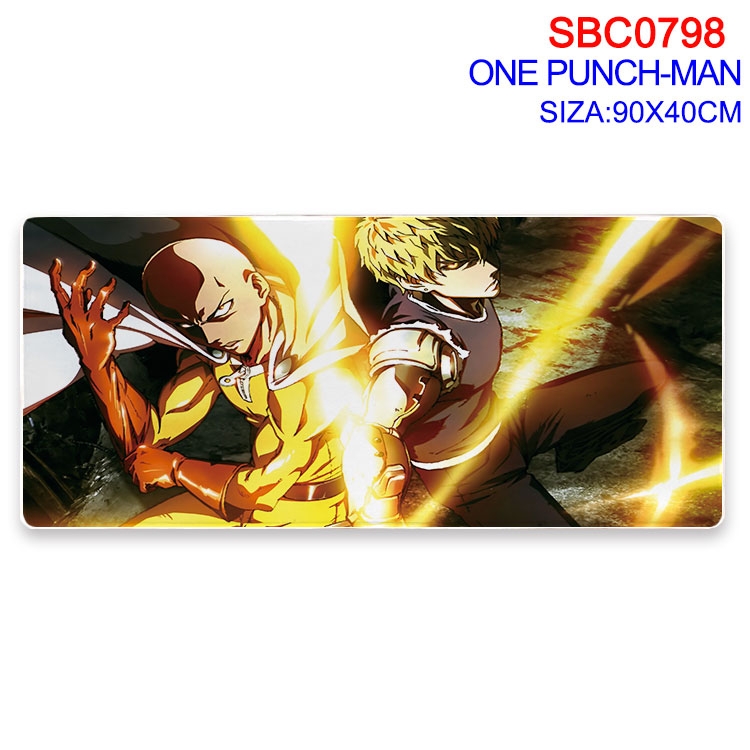 One Punch Man Anime peripheral edge lock mouse pad 90X40CM SBC-798