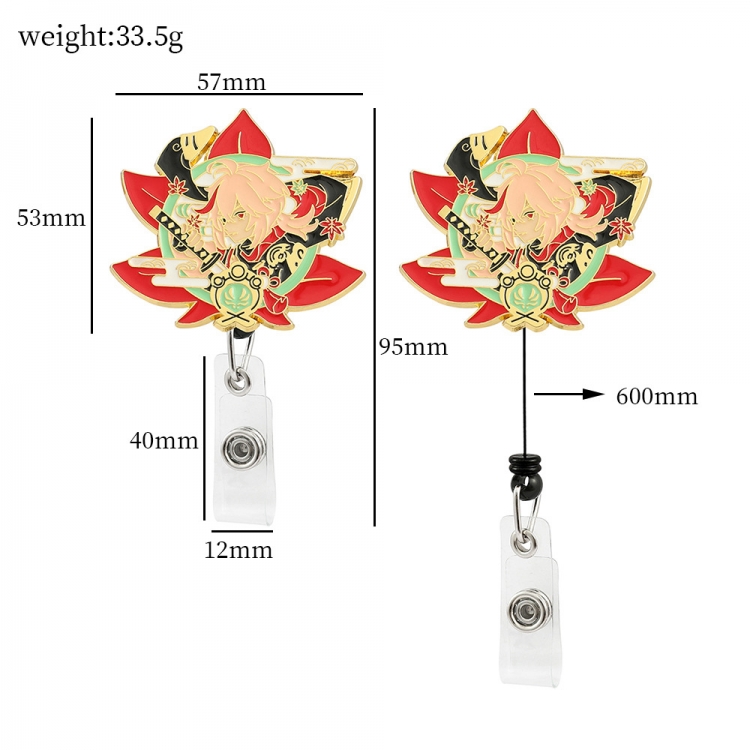 Genshin Impact Badge expansion buckle business card holder OPP bag price for 2 pcs