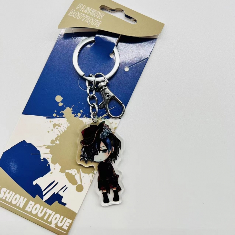 Kuroshitsuji Anime Peripheral Acrylic Keychain price for 5 pcs