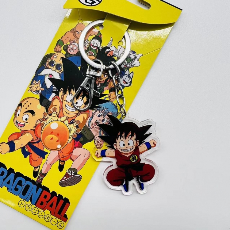 DRAGON BALL Anime Peripheral Acrylic Keychain price for 5 pcs