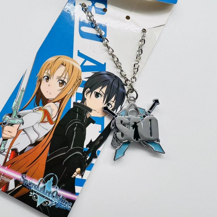 Sword Art Online Anime Peripheral Rotating Necklace Pendant Jewelry