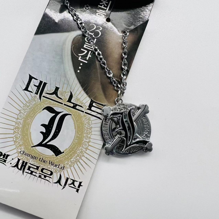 Death note Anime Peripheral Rotating Necklace Pendant Jewelry