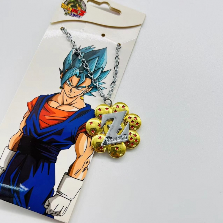 DRAGON BALL Anime Peripheral Rotating Necklace Pendant Jewelry