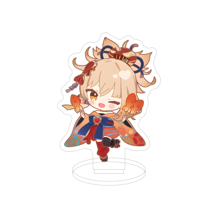 Genshin Impact Anime characters acrylic Standing Plates Keychain 10cm