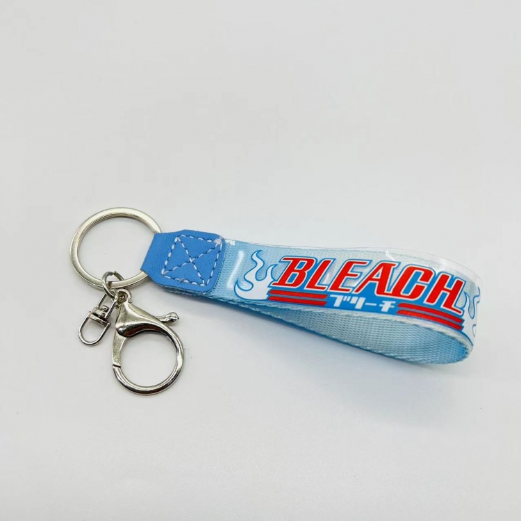 Bleach Anime peripheral colorful lanyard keychain Blister cardboard packaging  854 price for 5 pcs