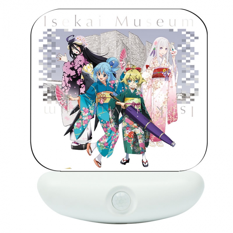 Overlord Anime Charging Induction Night Light Box Set 12X8cm