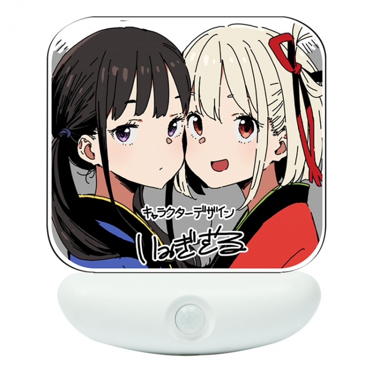 Lycoris Recoil Anime Charging Induction Night Light Box Set 12X8cm