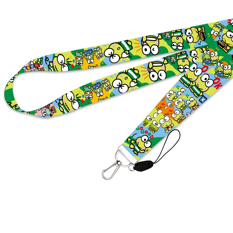 big-eyed frog Silver buckle long mobile phone lanyard 45cm price for 10 pcs
