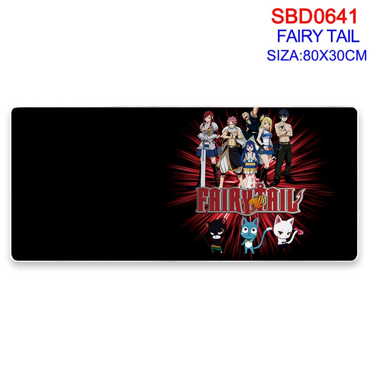 Fairy tail Anime peripheral edge lock mouse pad 80X30cm SBD-641