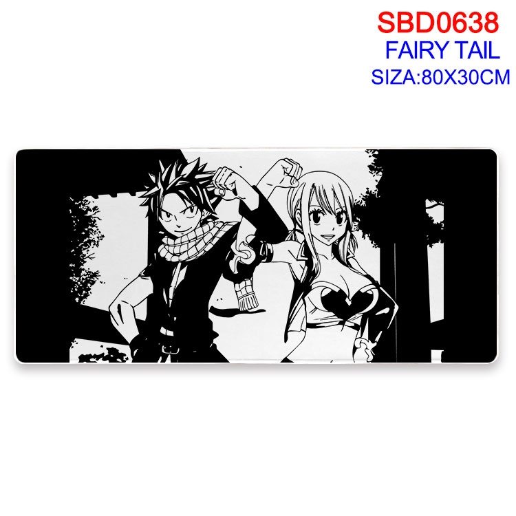 Fairy tail Anime peripheral edge lock mouse pad 80X30cm SBD-638