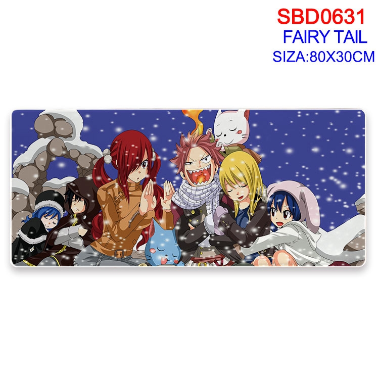 Fairy tail Anime peripheral edge lock mouse pad 80X30cm SBD-631