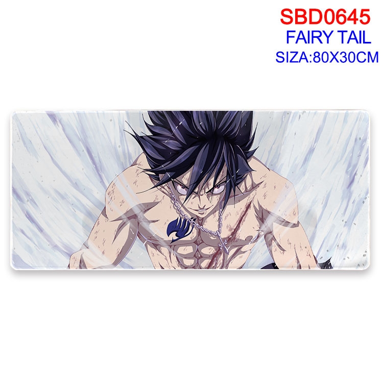 Fairy tail Anime peripheral edge lock mouse pad 80X30cm SBD-645