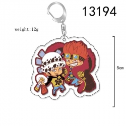 One Piece Anime Acrylic Keycha...