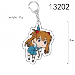 EVA Anime Acrylic Keychain Cha...