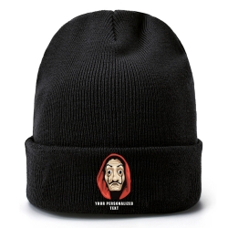 Money Heist Anime knitted hat ...