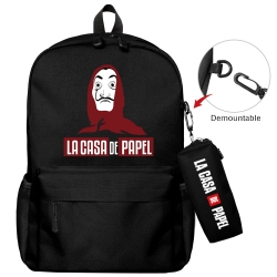 Money Heist Anime Backpack Sch...