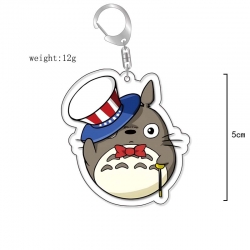 TOTORO Anime Acrylic Keychain ...