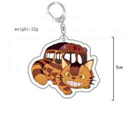 TOTORO Anime Acrylic Keychain ...