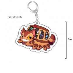 TOTORO Anime Acrylic Keychain ...