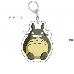 TOTORO Anime Acrylic Keychain ...