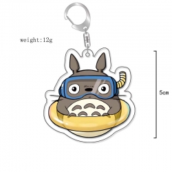 TOTORO Anime Acrylic Keychain ...