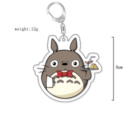 TOTORO Anime Acrylic Keychain ...