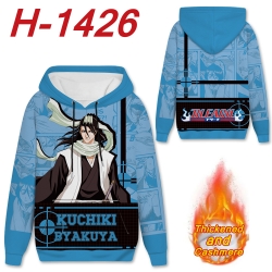 Bleach anime thickened hooded ...