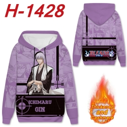 Bleach anime thickened hooded ...