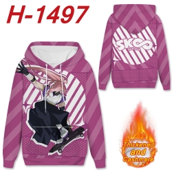 SK∞ anime thickened hooded pul...