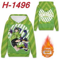 SK∞ anime thickened hooded pul...
